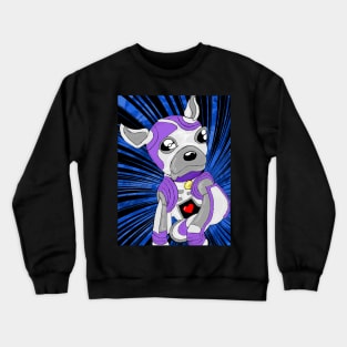 Robot French bulldog Crewneck Sweatshirt